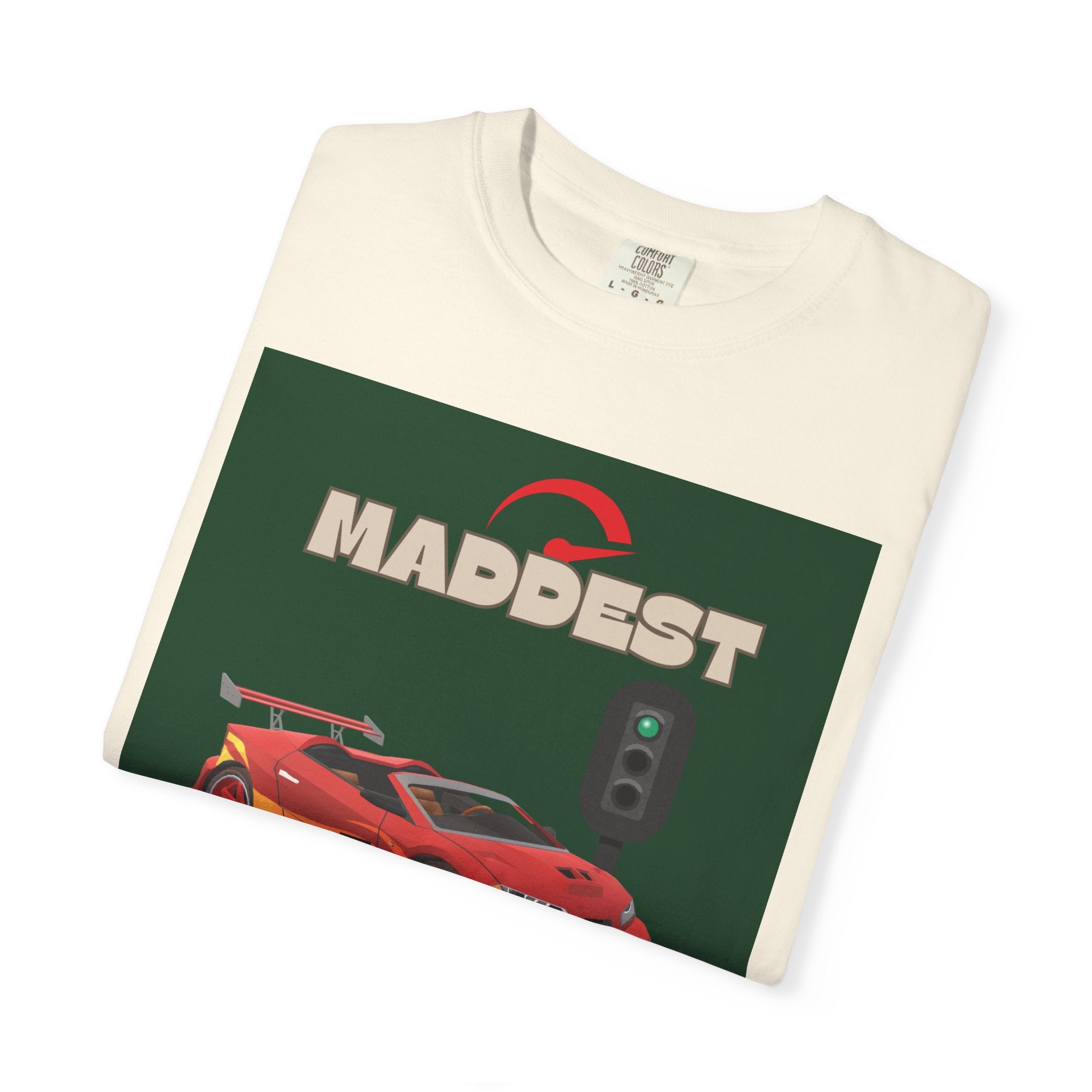 Maddest Life Racing Tee — Retro Sports Car Graphic T-Shirt