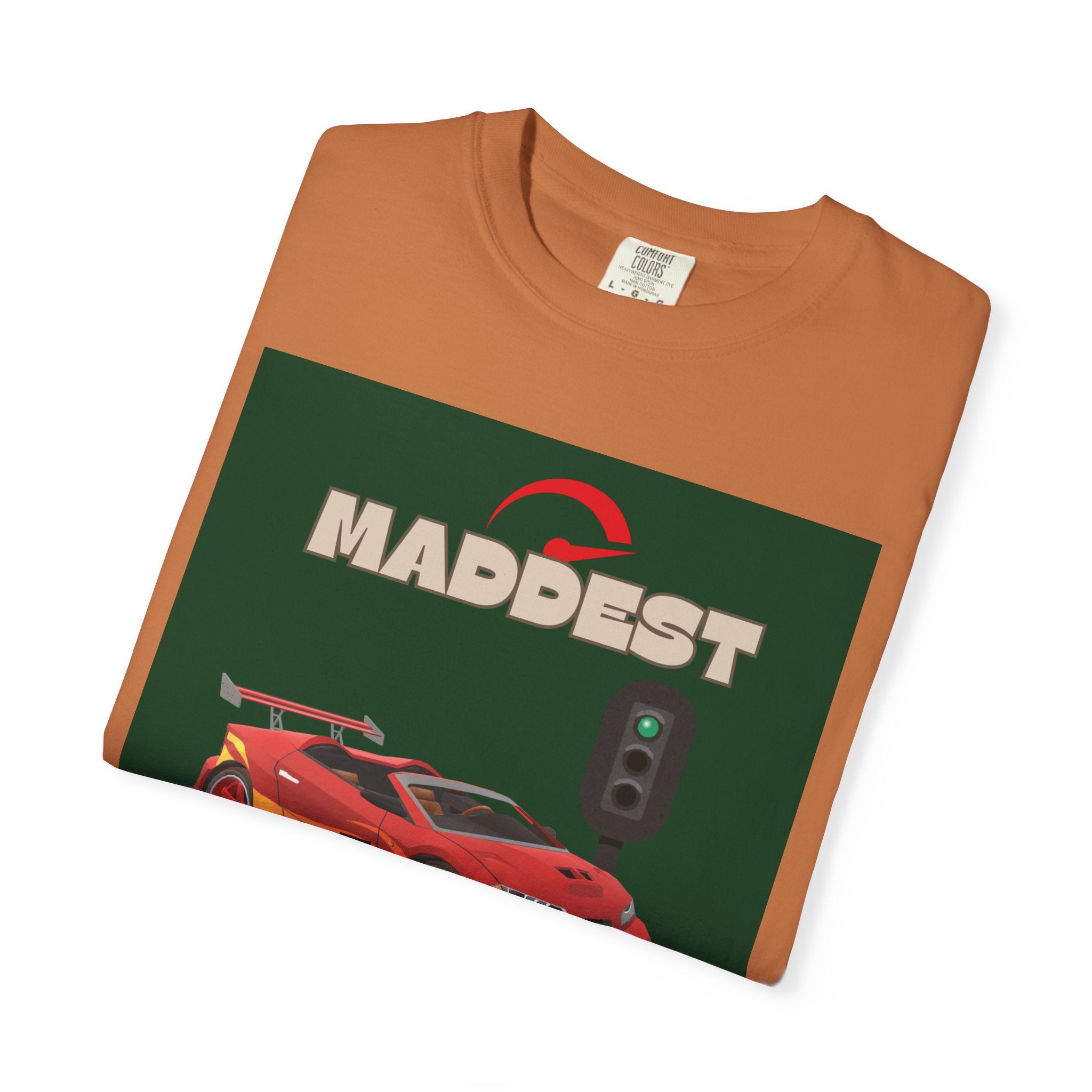 Maddest Life Racing Tee — Retro Sports Car Graphic T-Shirt